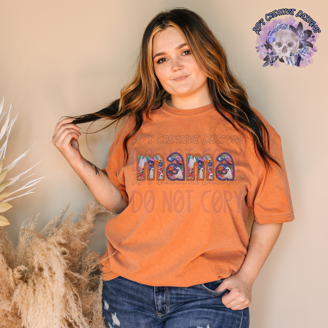 Pastel Ghostie mom DTF