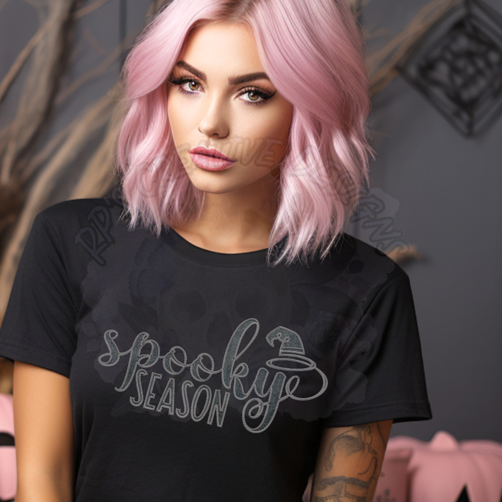 Spooky Mama Black DTF