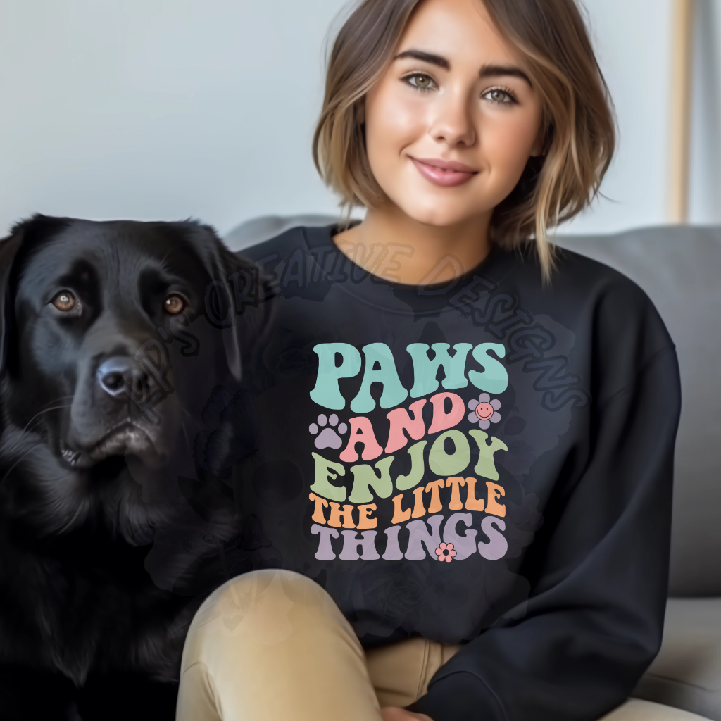 Paws And Enjoy DTF