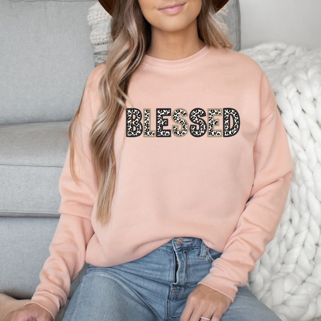 Leopard Blessed DTF