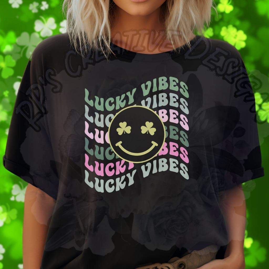 Colorful Lucky Vibes DTF