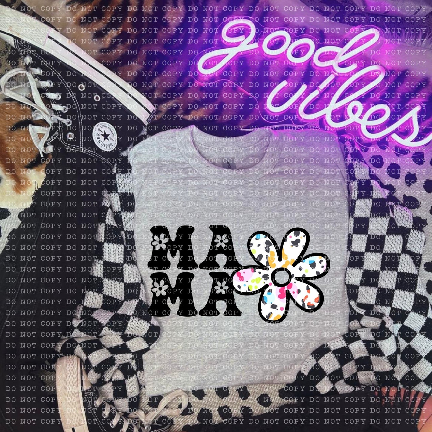Mama Flower DTF