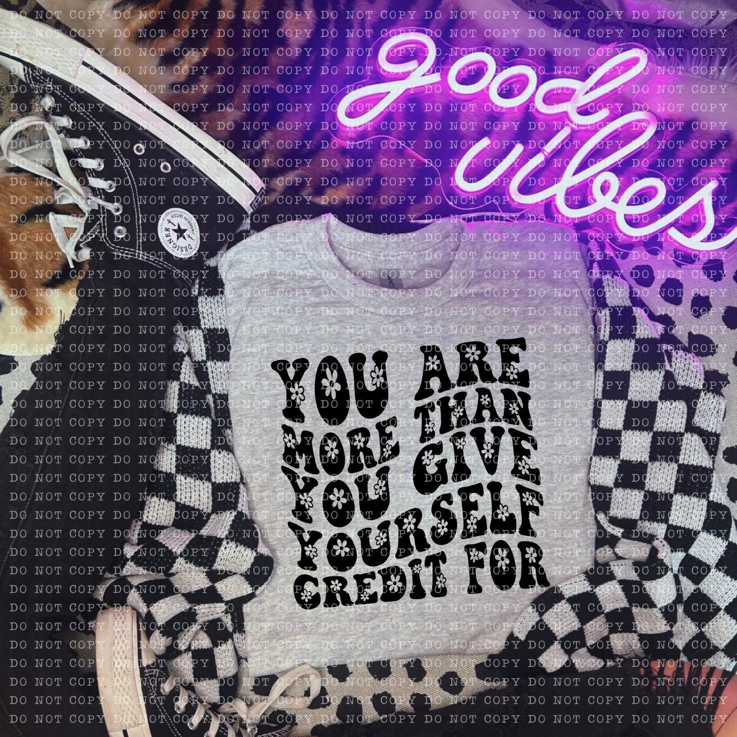 You are More than the Credit DTF