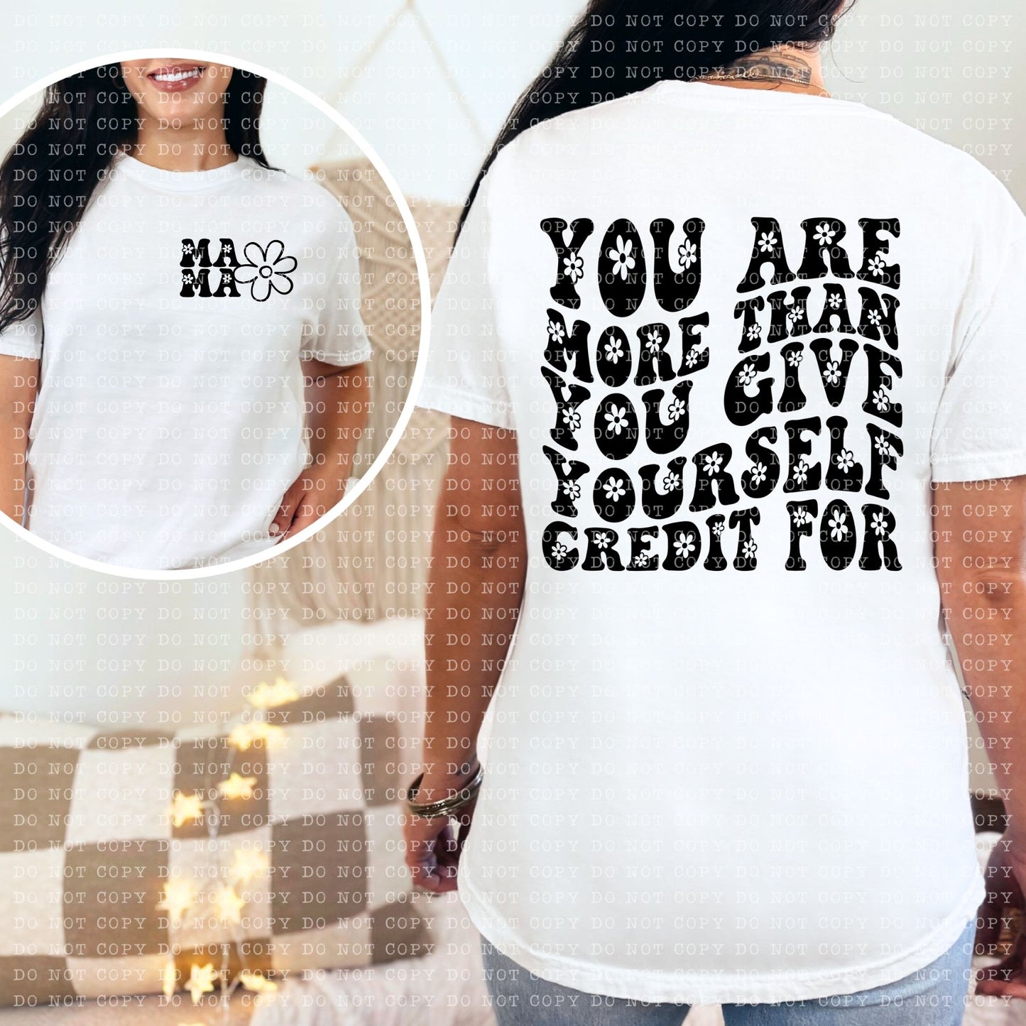 You are More than the Credit DTF