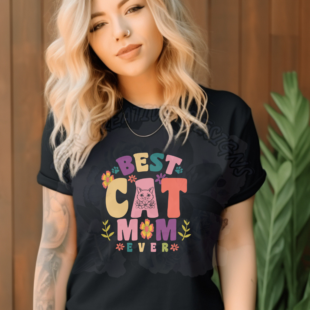 Best Cat Mom DTF