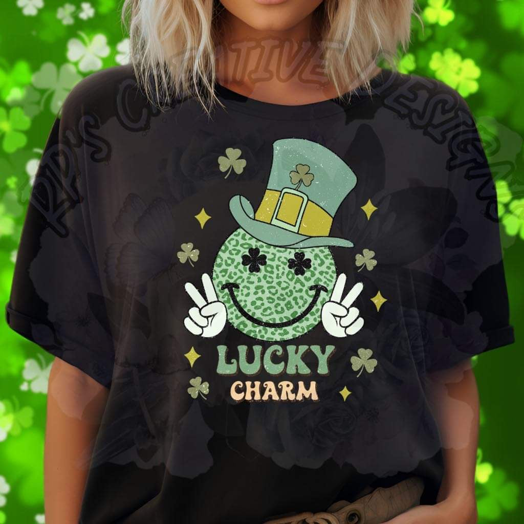 Lucky Charm Peace DTF