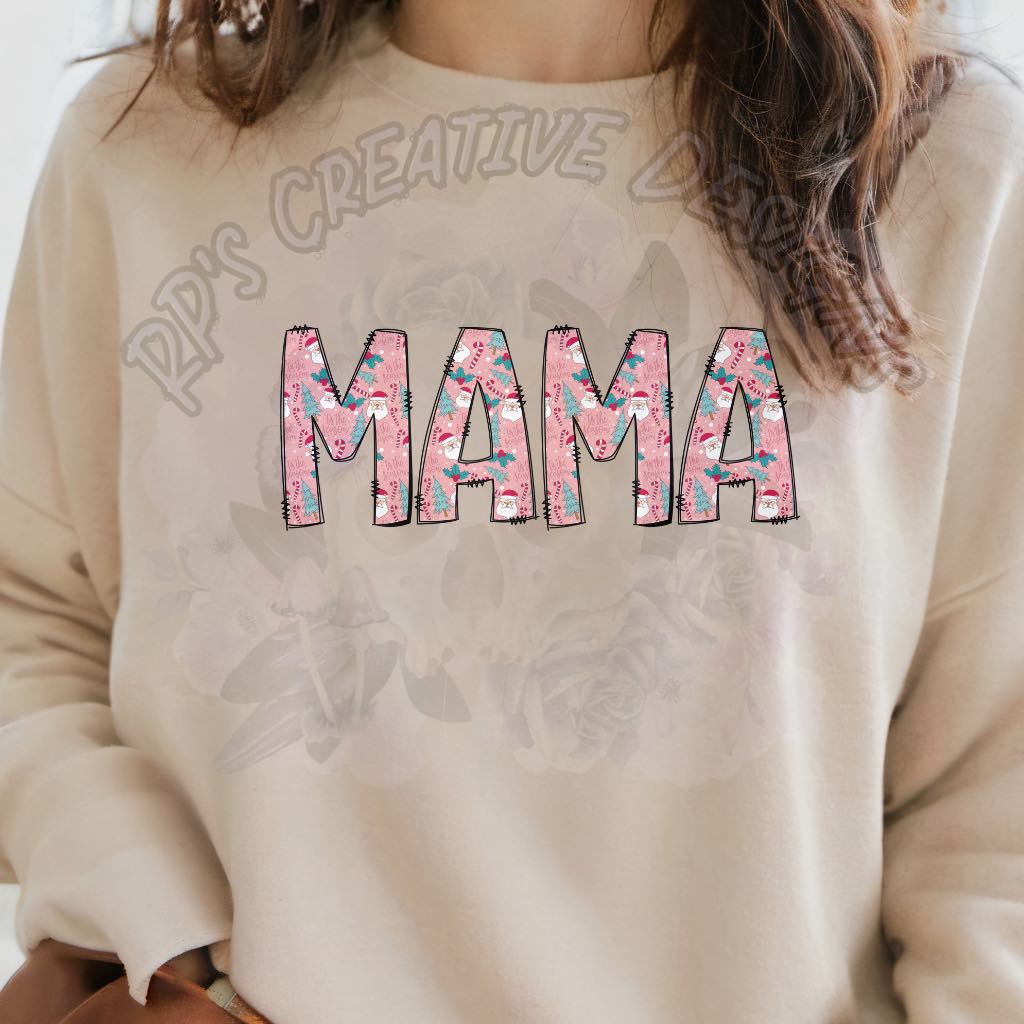 Mama Santa DTF