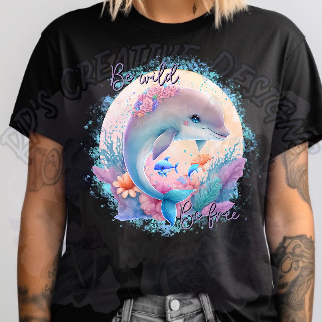 Be Wild Be Free DTF