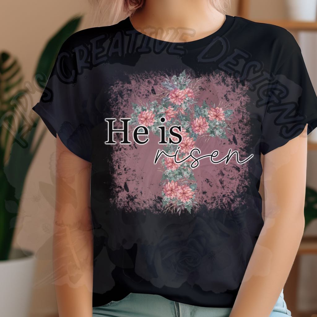 He Is Risen DTF