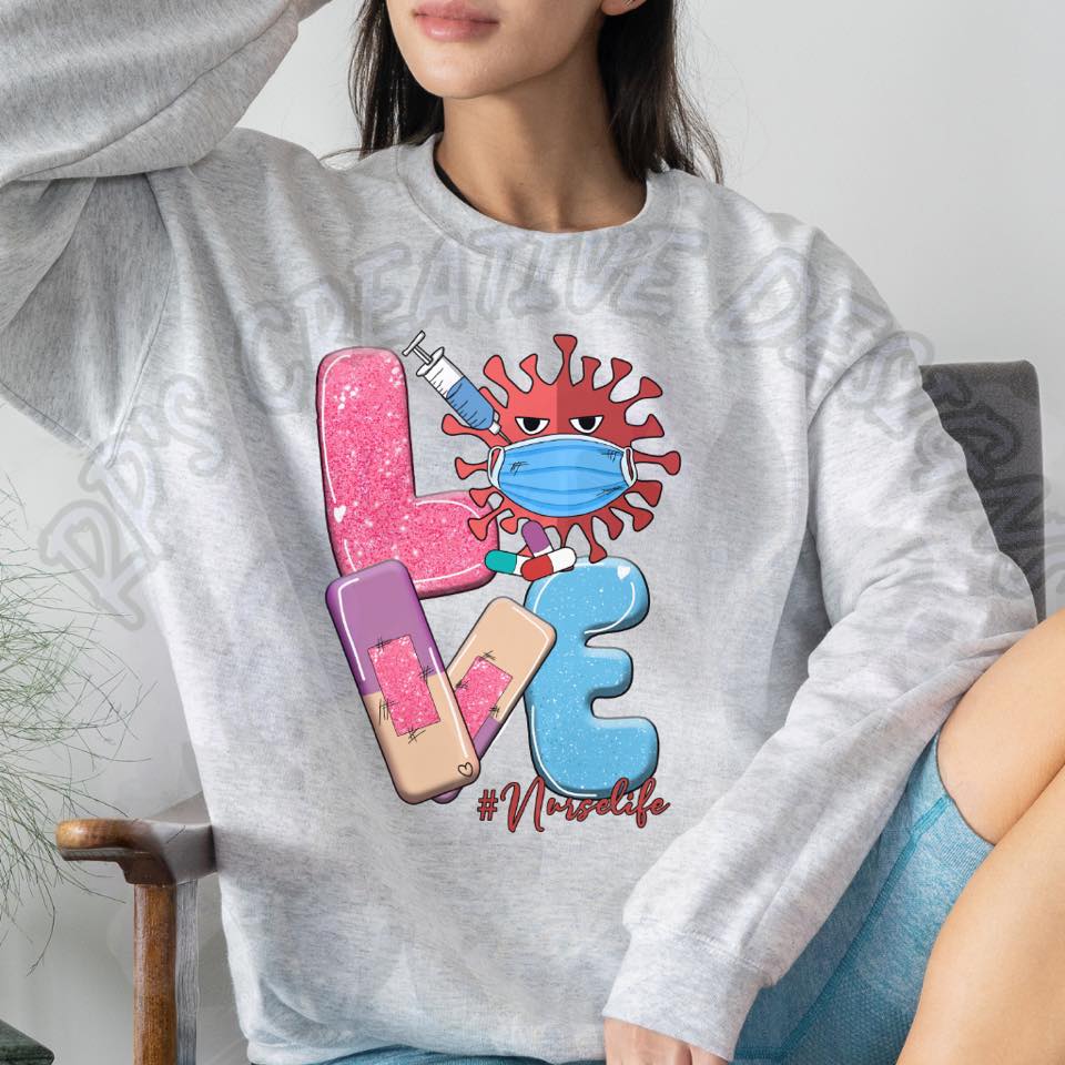 Love Nurse Life DTF