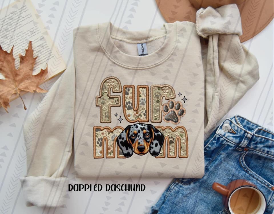 Dappled Dashund Fur Mom DTF