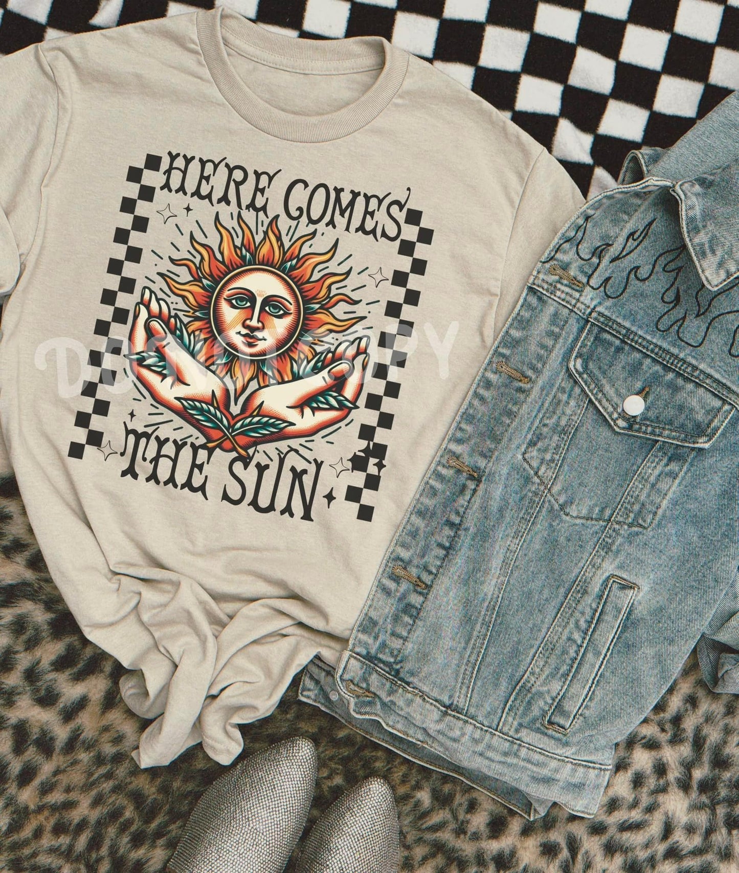 Here Comes The Sun DTF