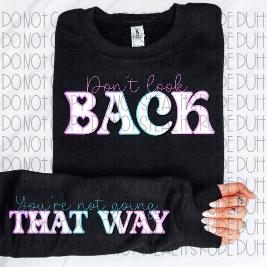 Dont Look Back DTF