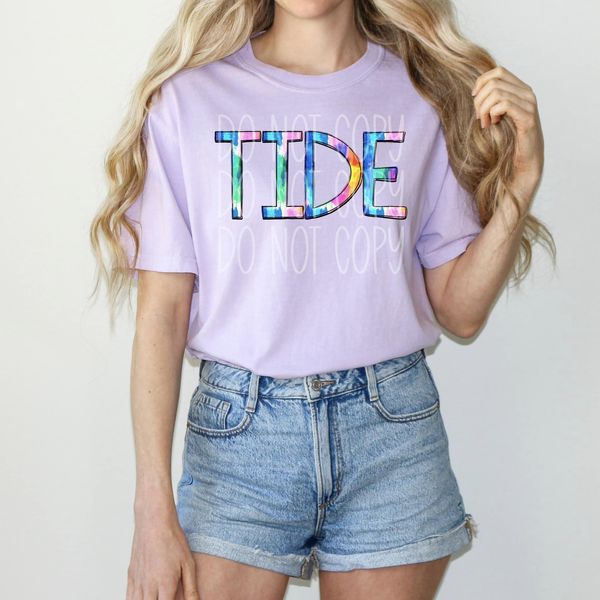 Tie Dye Tide DTF