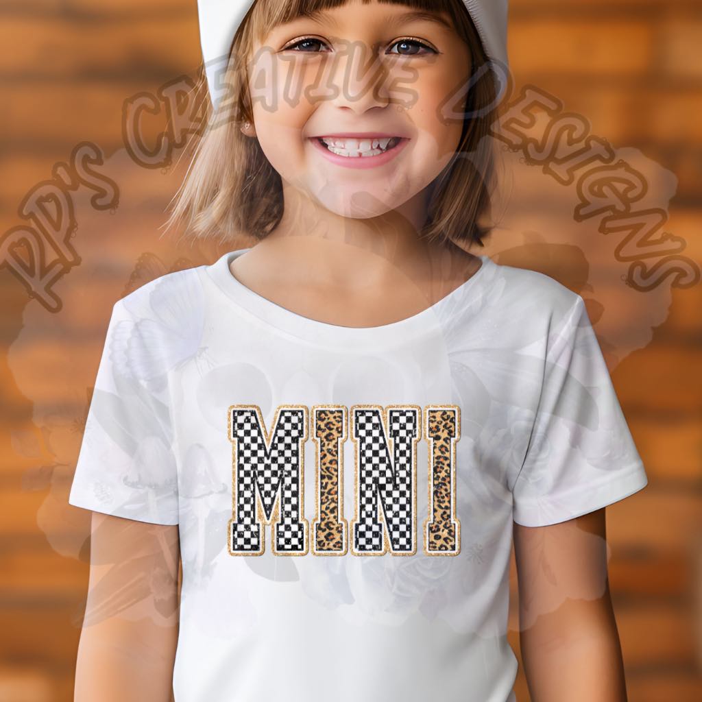 Mini Chenille Cheetah DTF
