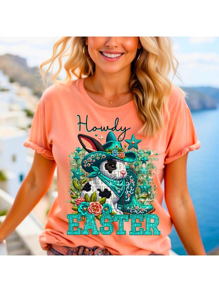 Howdy Easter DTF