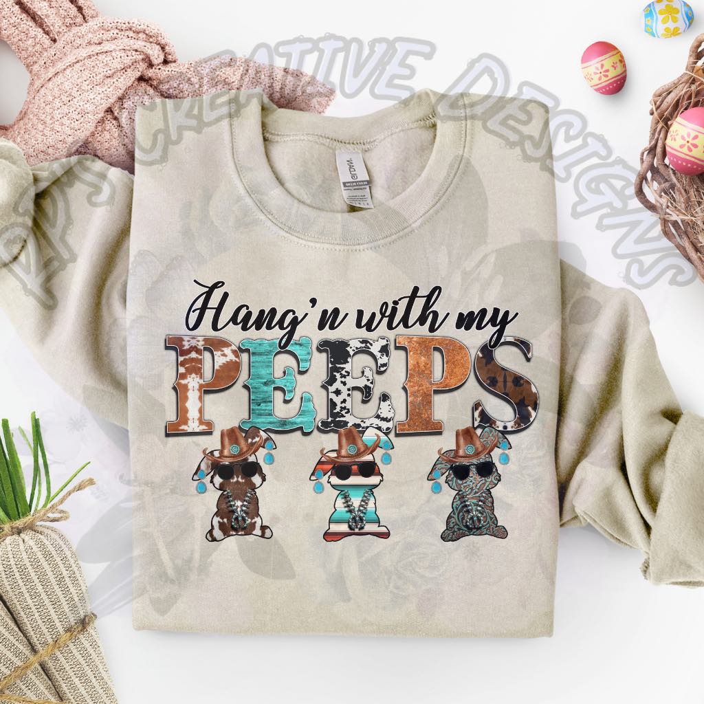 Hangin with my Peeps Western DTF