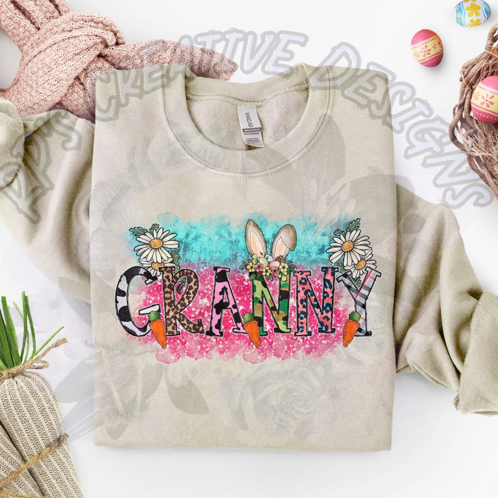 Easter Names DTF