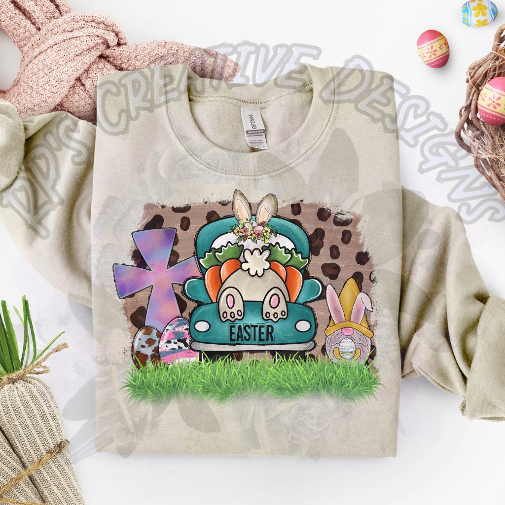 Easter Truck DTF