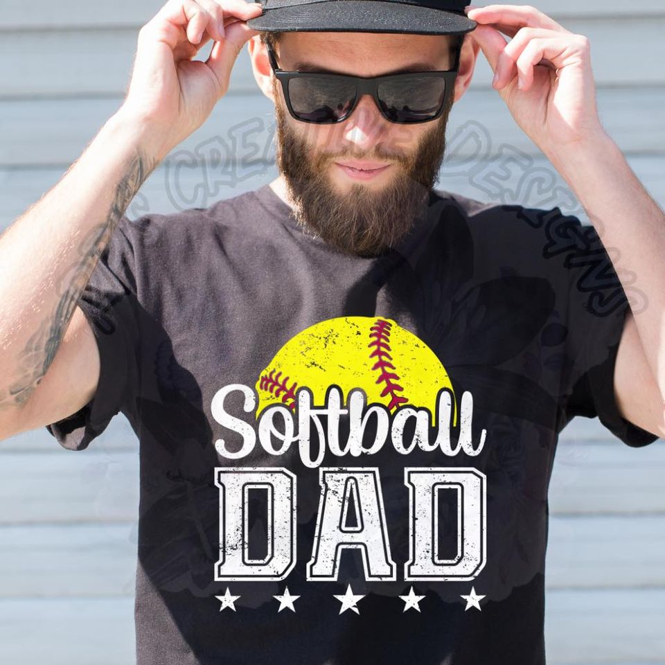 Softball Dad DTF