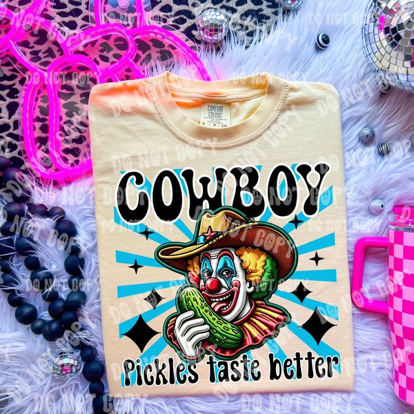 Cowboy Pickles DTF