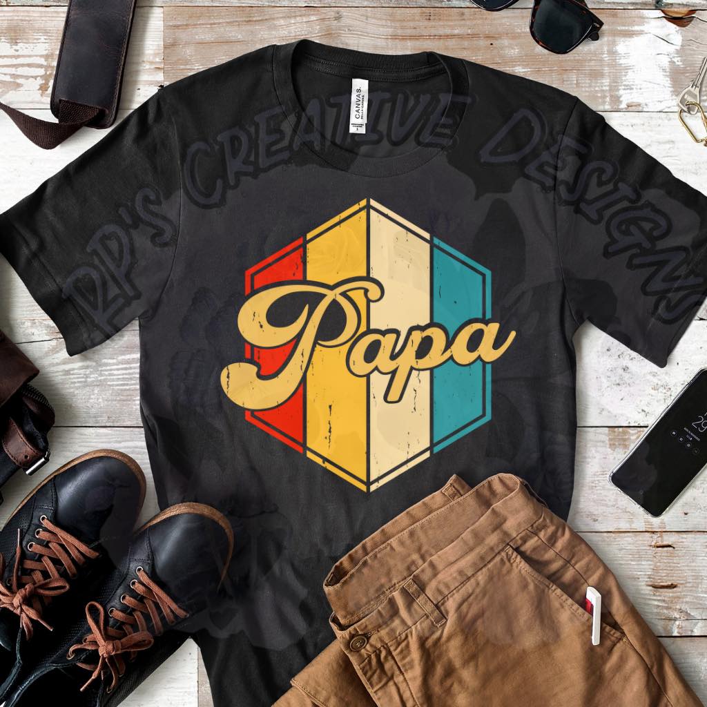 Retro Papa DTF