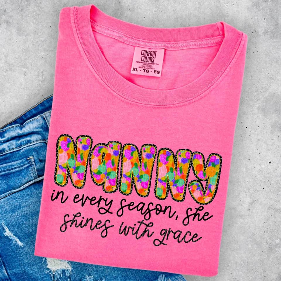 In Every Season She Shines DTF