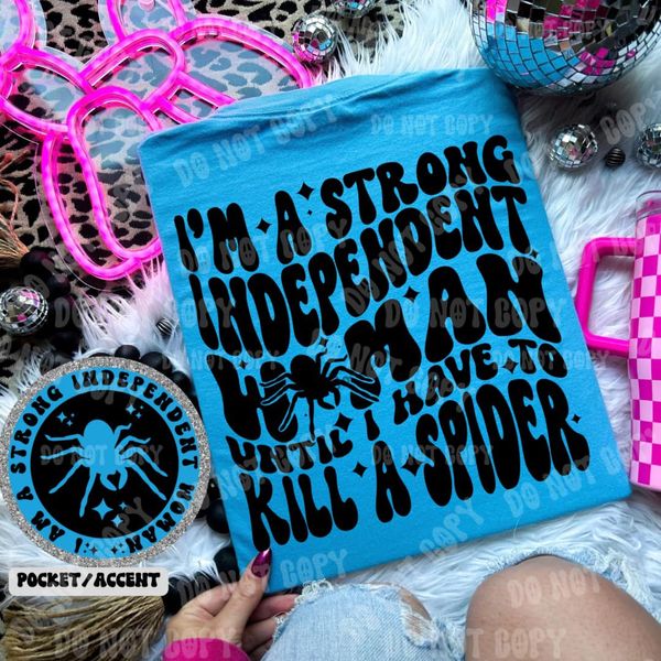 Kill a Spider DTF
