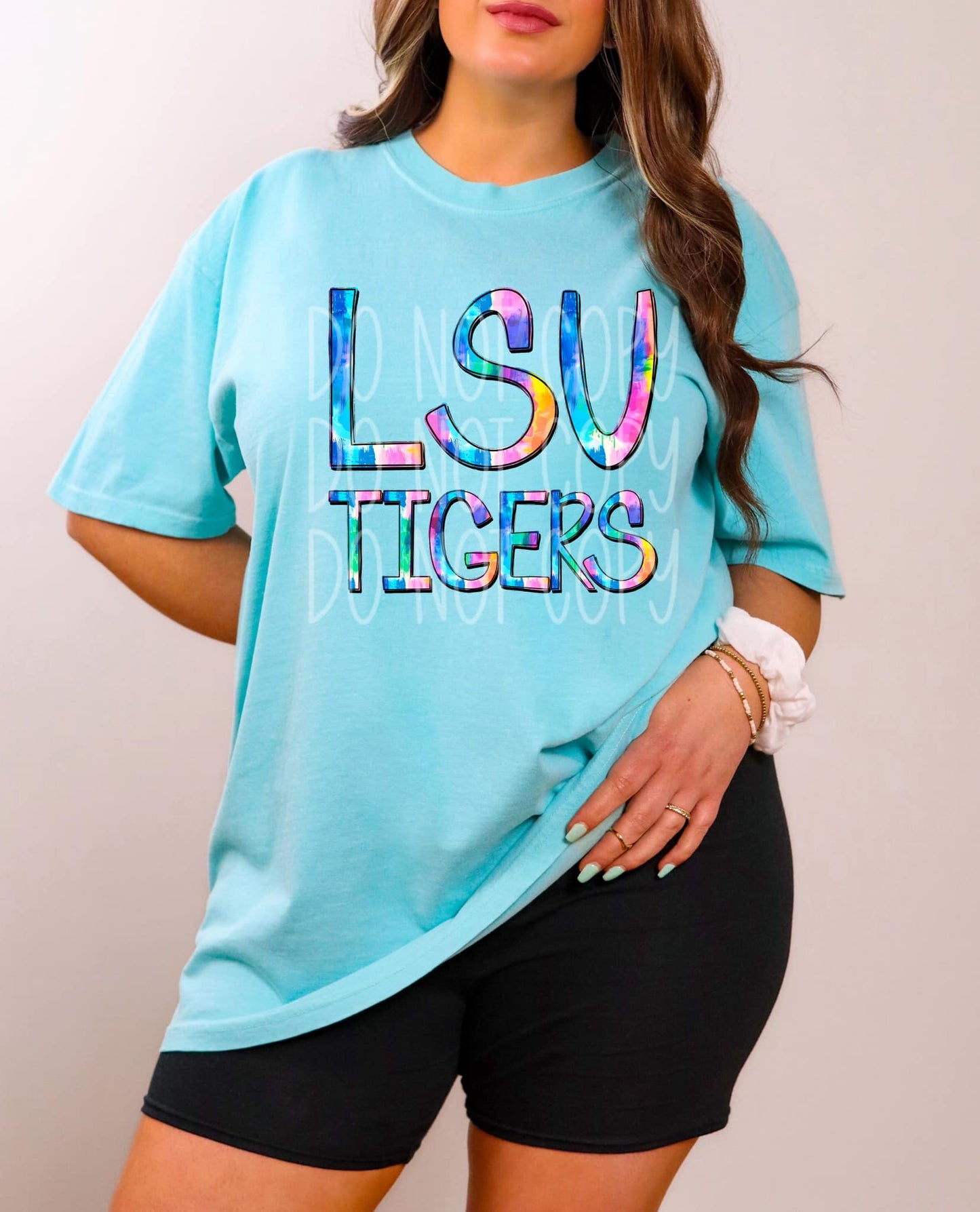 Tie Dye Tigers DTF