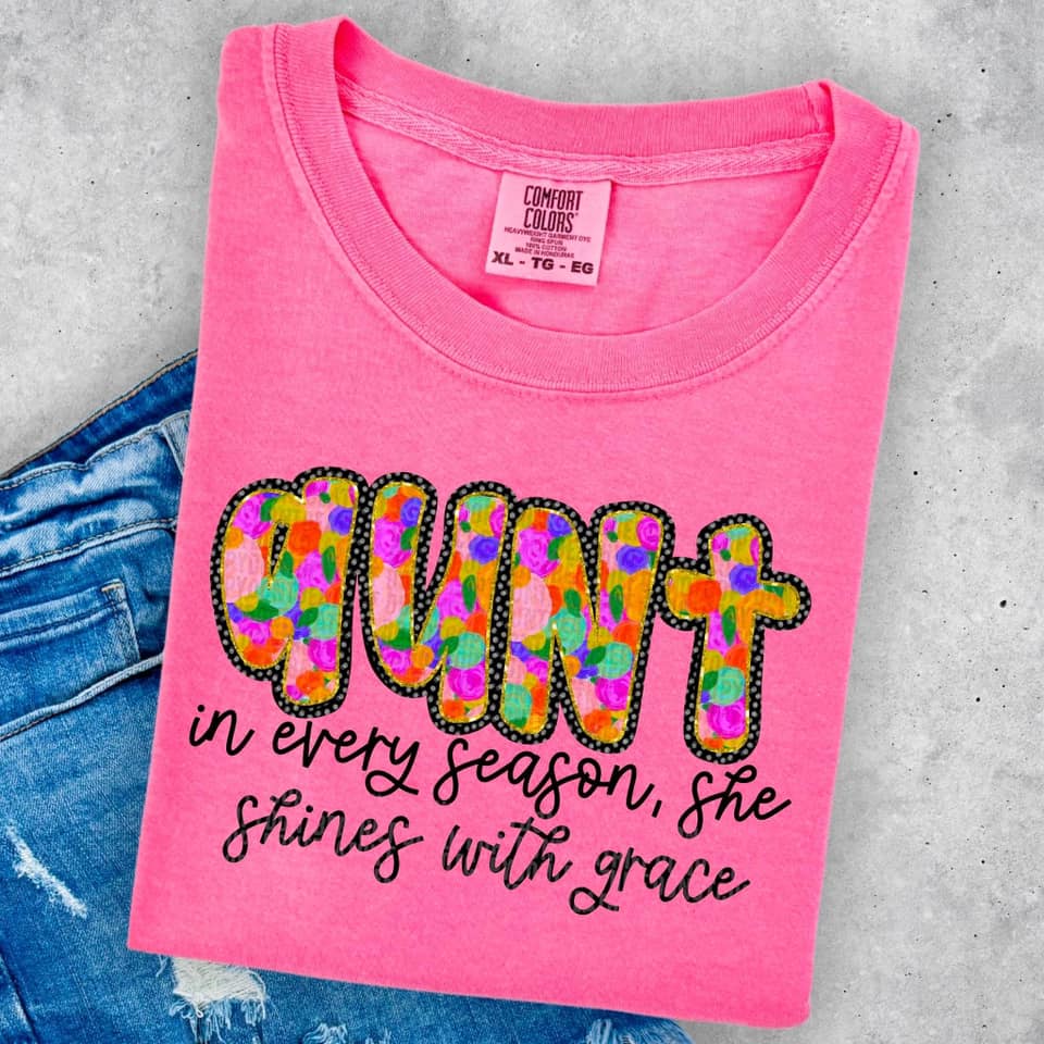 In Every Season She Shines DTF
