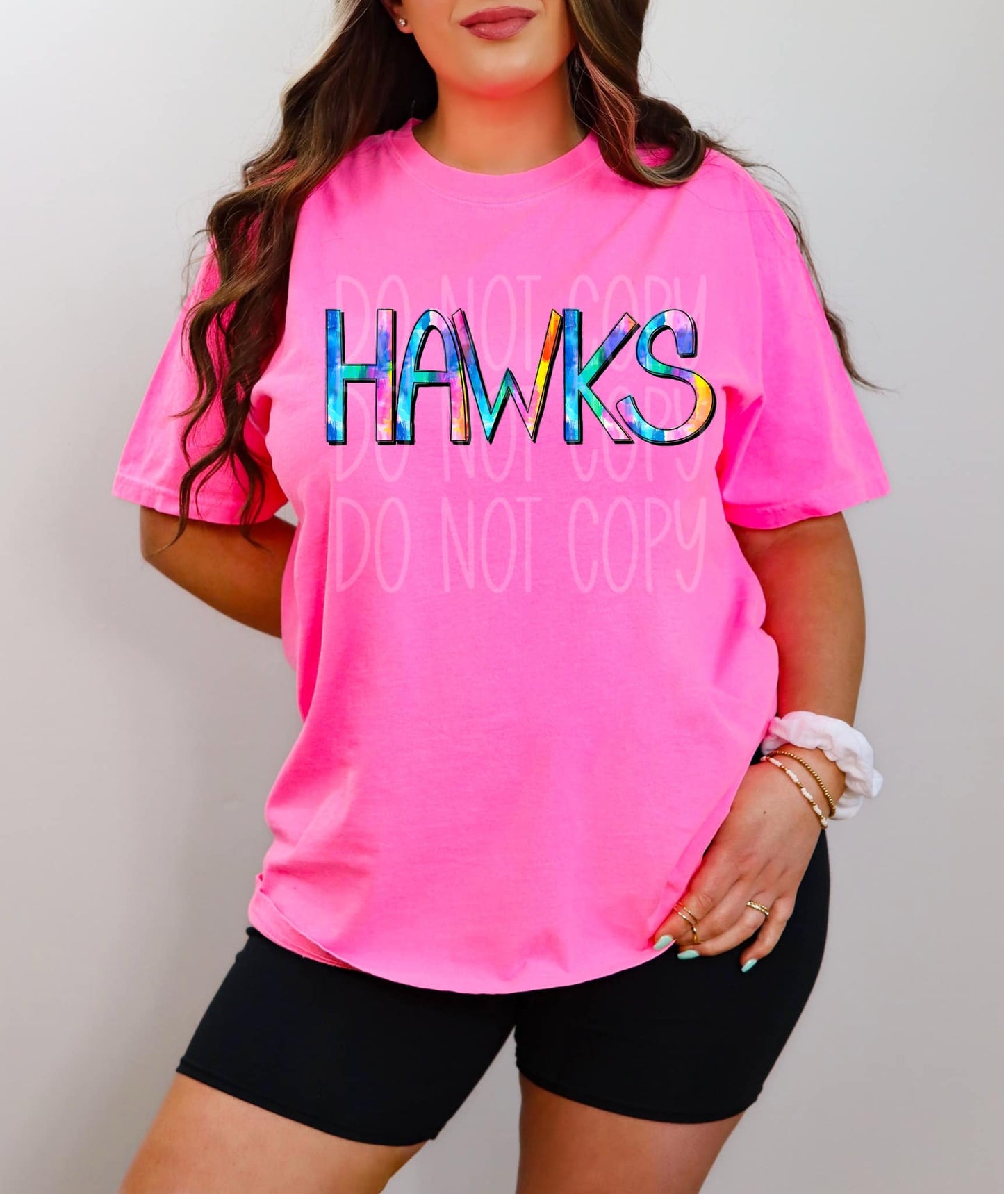 Tie Dye Hawkes DTF