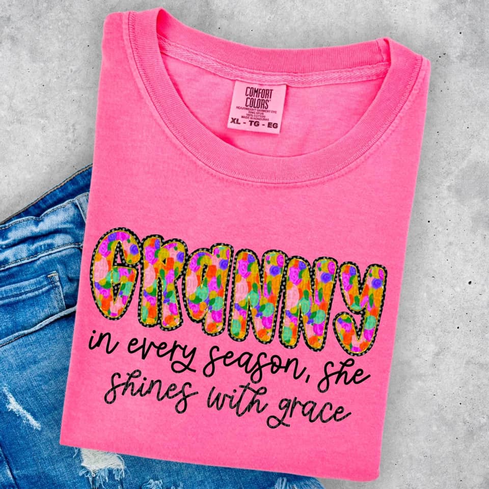 In Every Season She Shines DTF