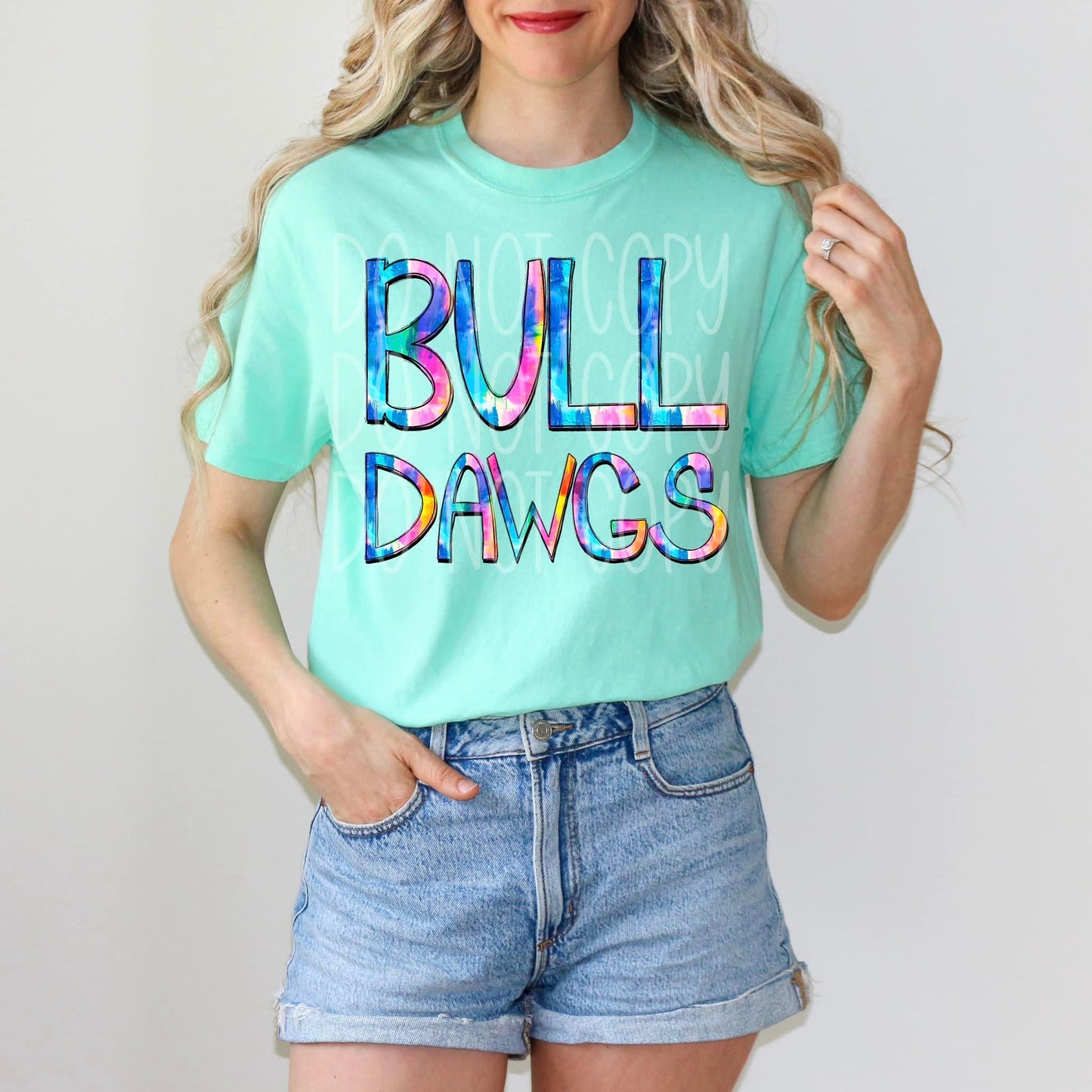 Tie Dye Bulldawgs DTF