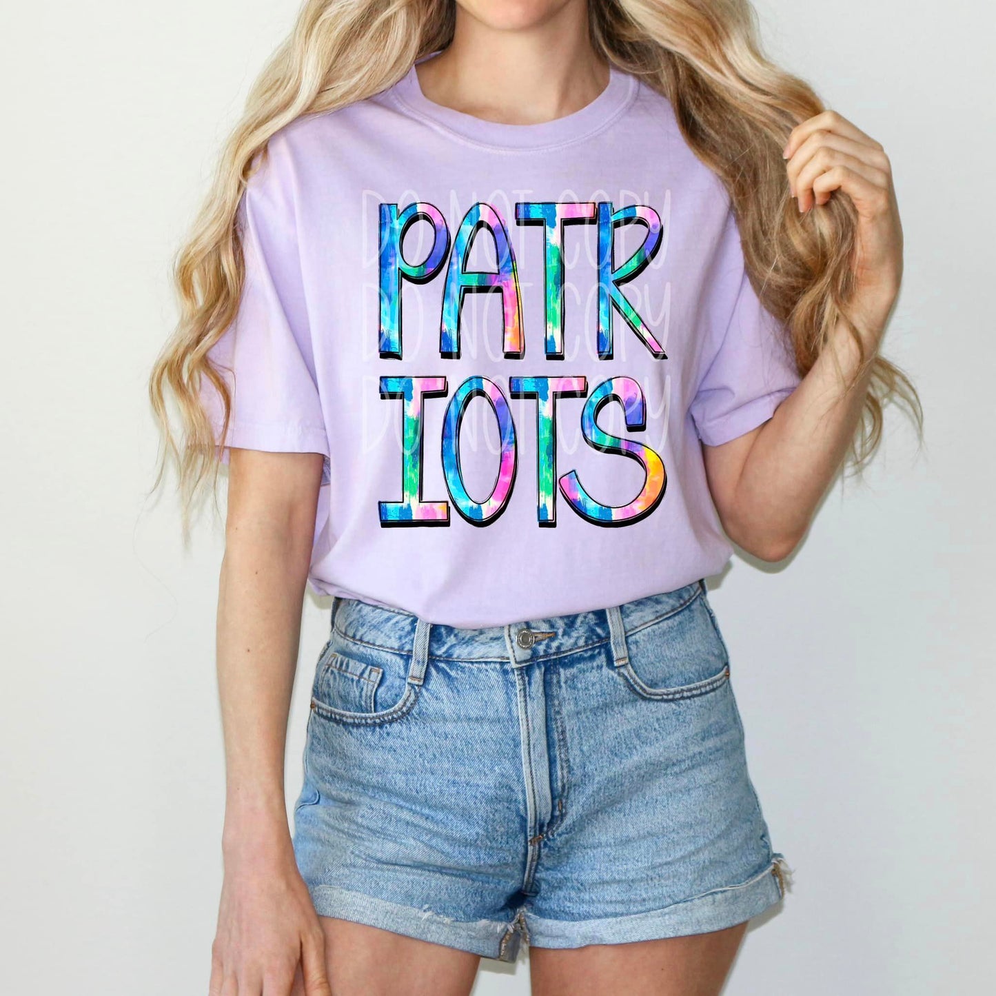 Tie Dye Patriots DTF