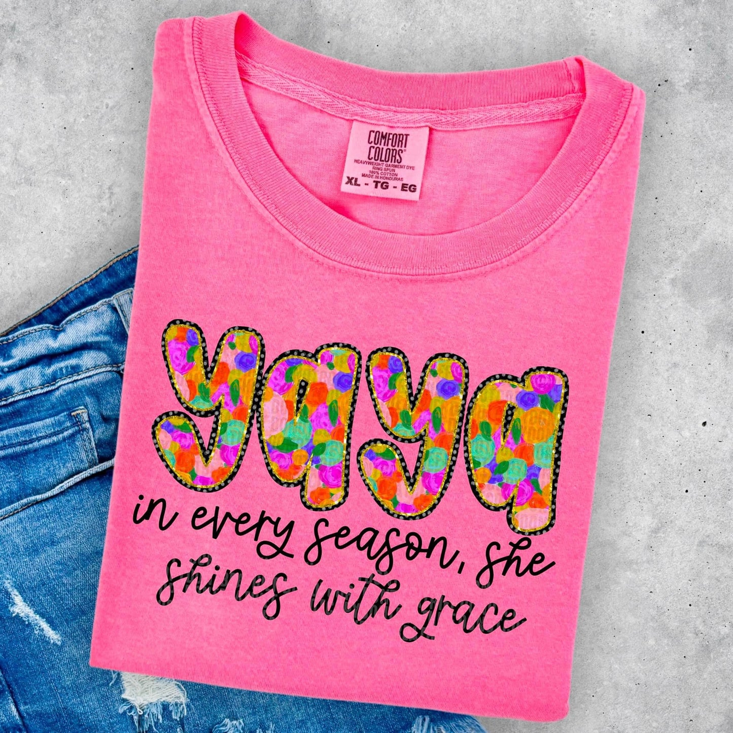 In Every Season She Shines DTF