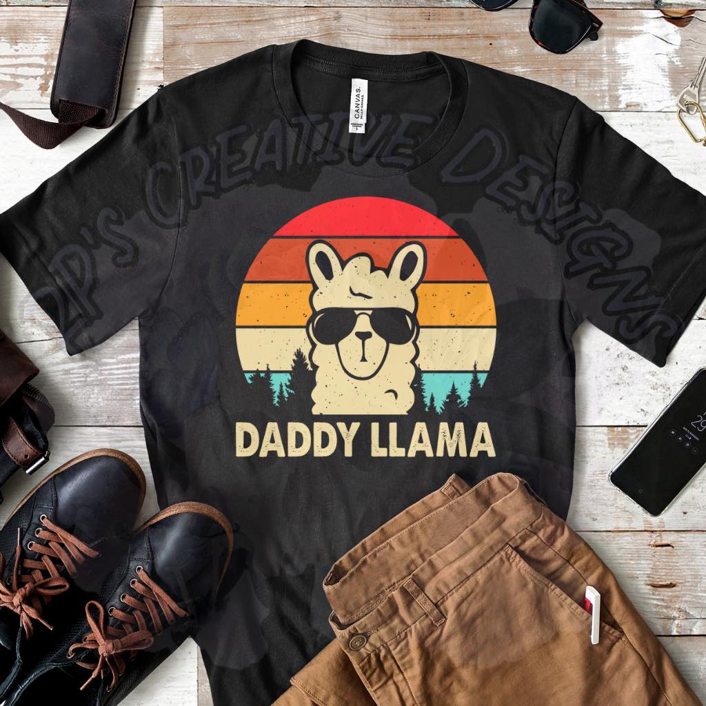 Daddy Llama DTF