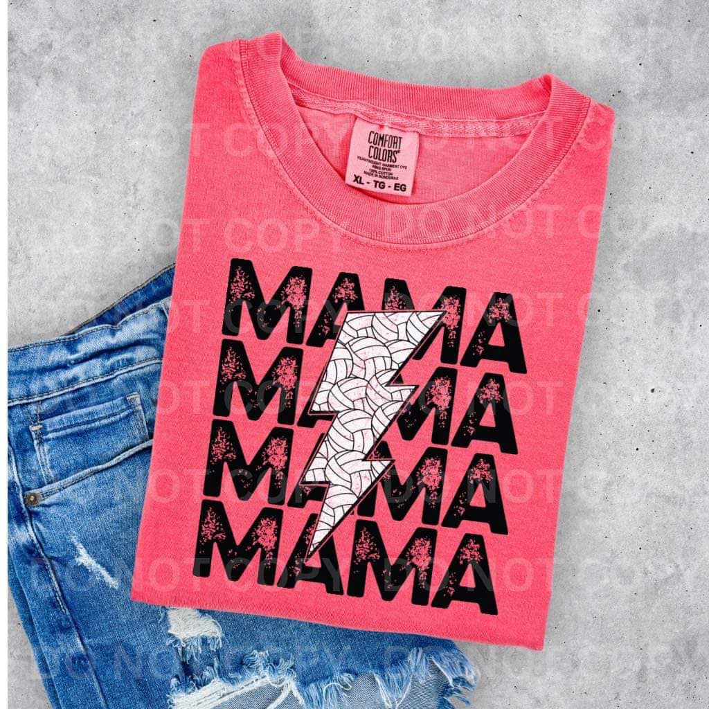 Volleyball Mama DTF