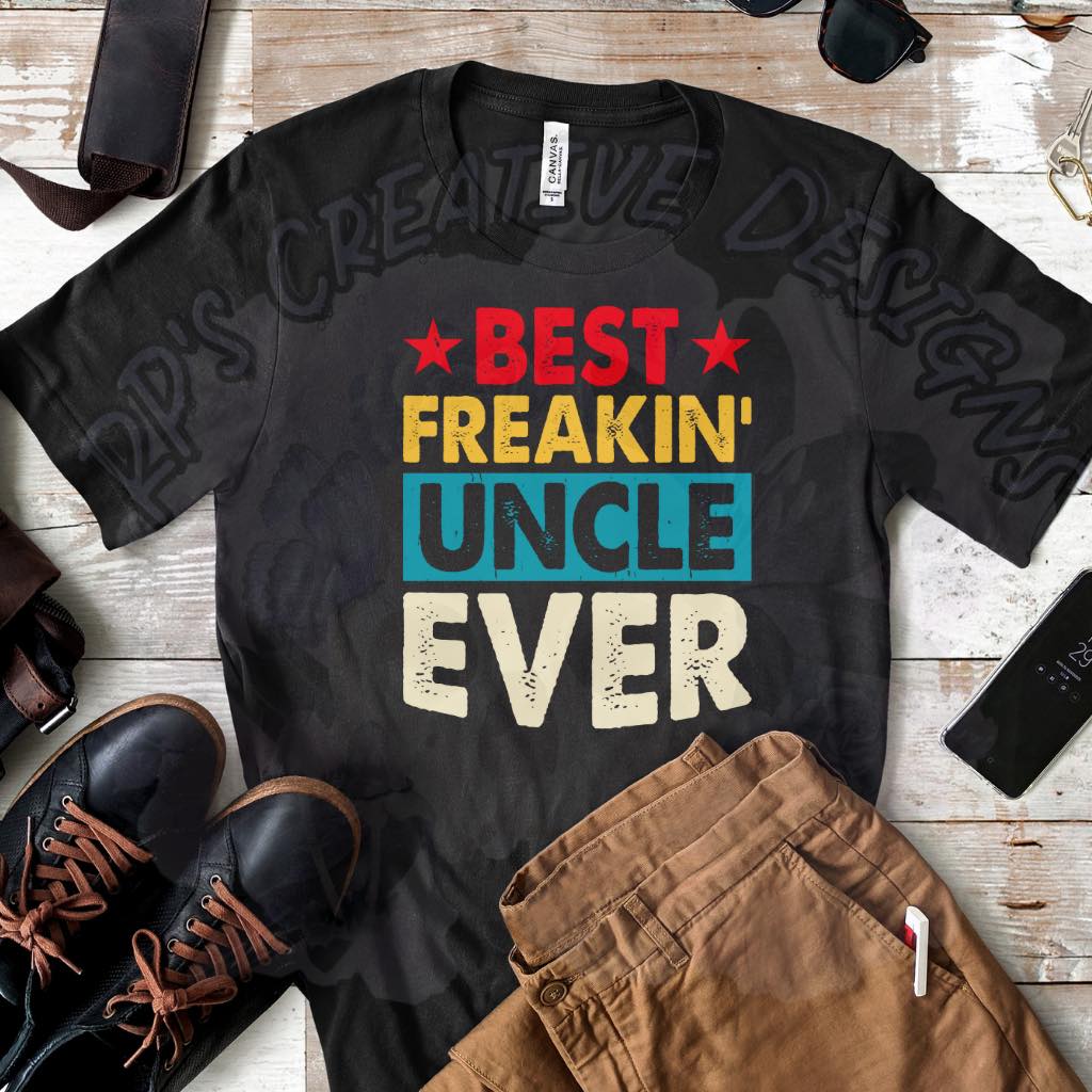 Best Uncle Ever DTF