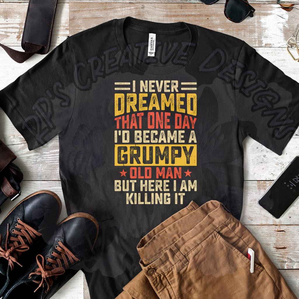 Grumpy Old Man DTF