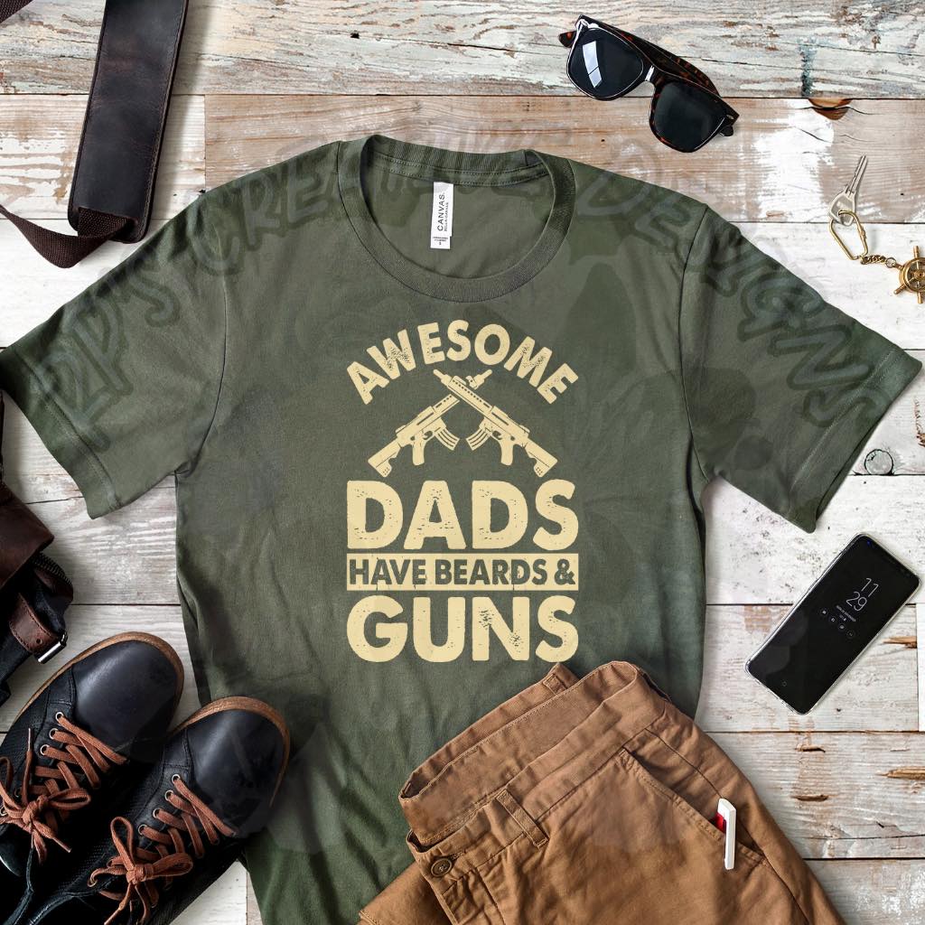 Beards and Guns DTF