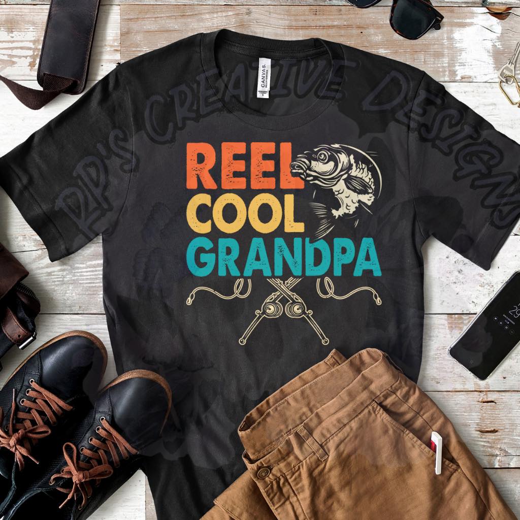 Reel Cool Grandpa DTF