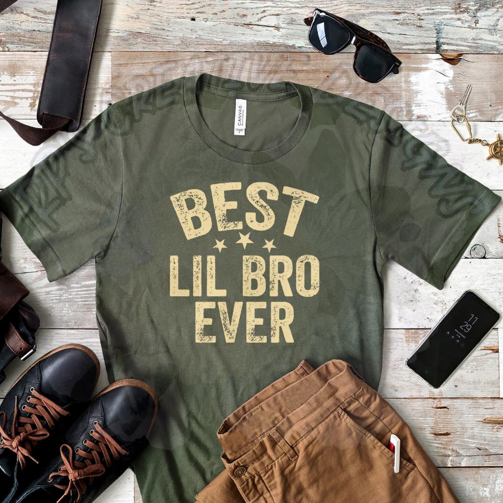Best Lil Bro Ever DTF