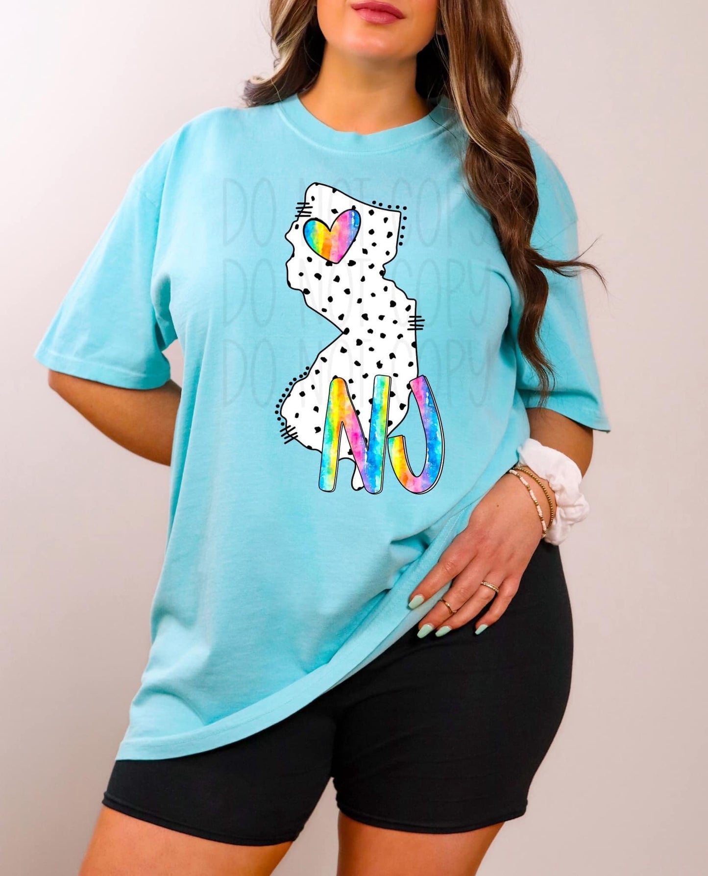 Spotted Tie Dye States DTF