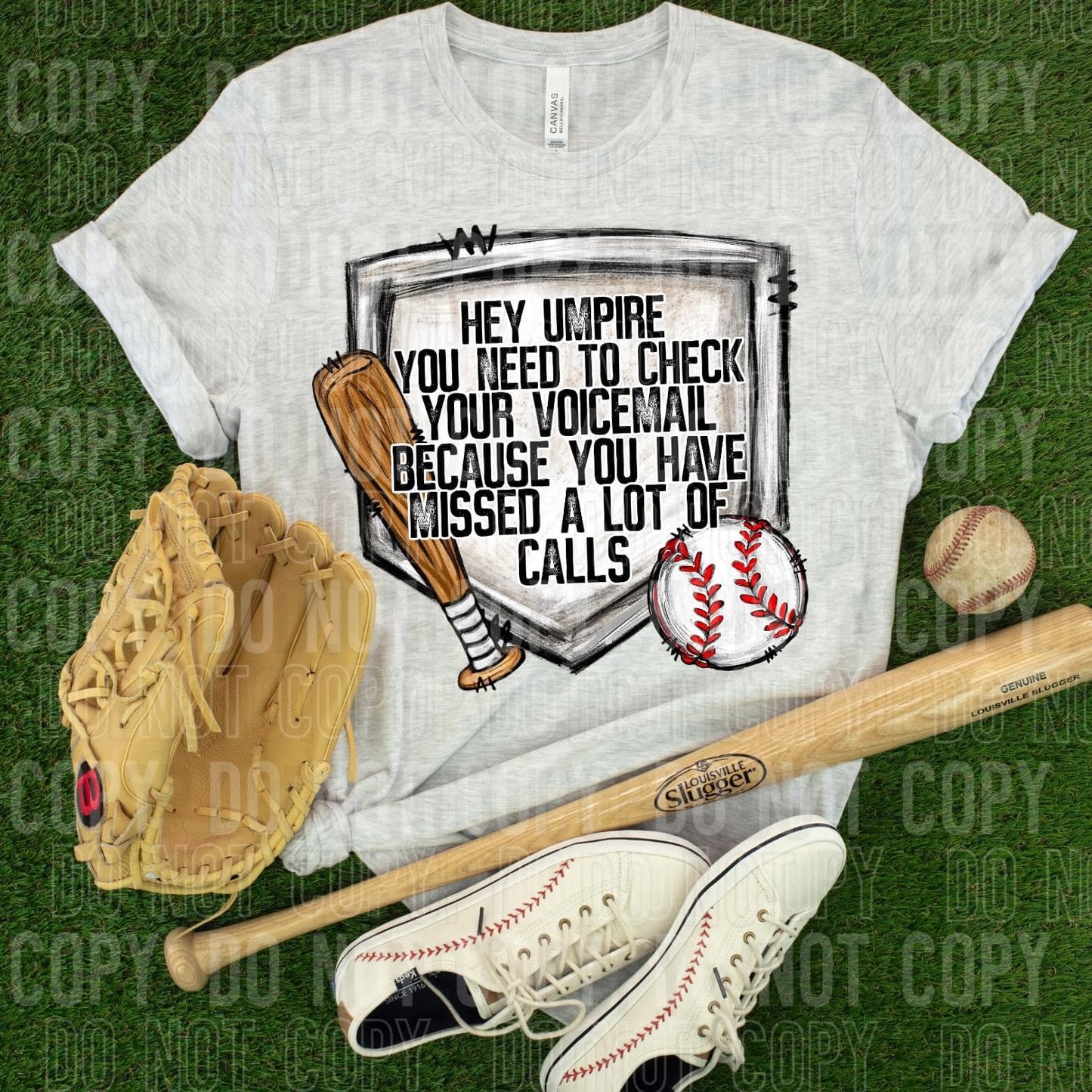 Hey Umpire You Need To Check Your Voicemail Baseball DTF