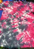 Pink and Black Tie Dye