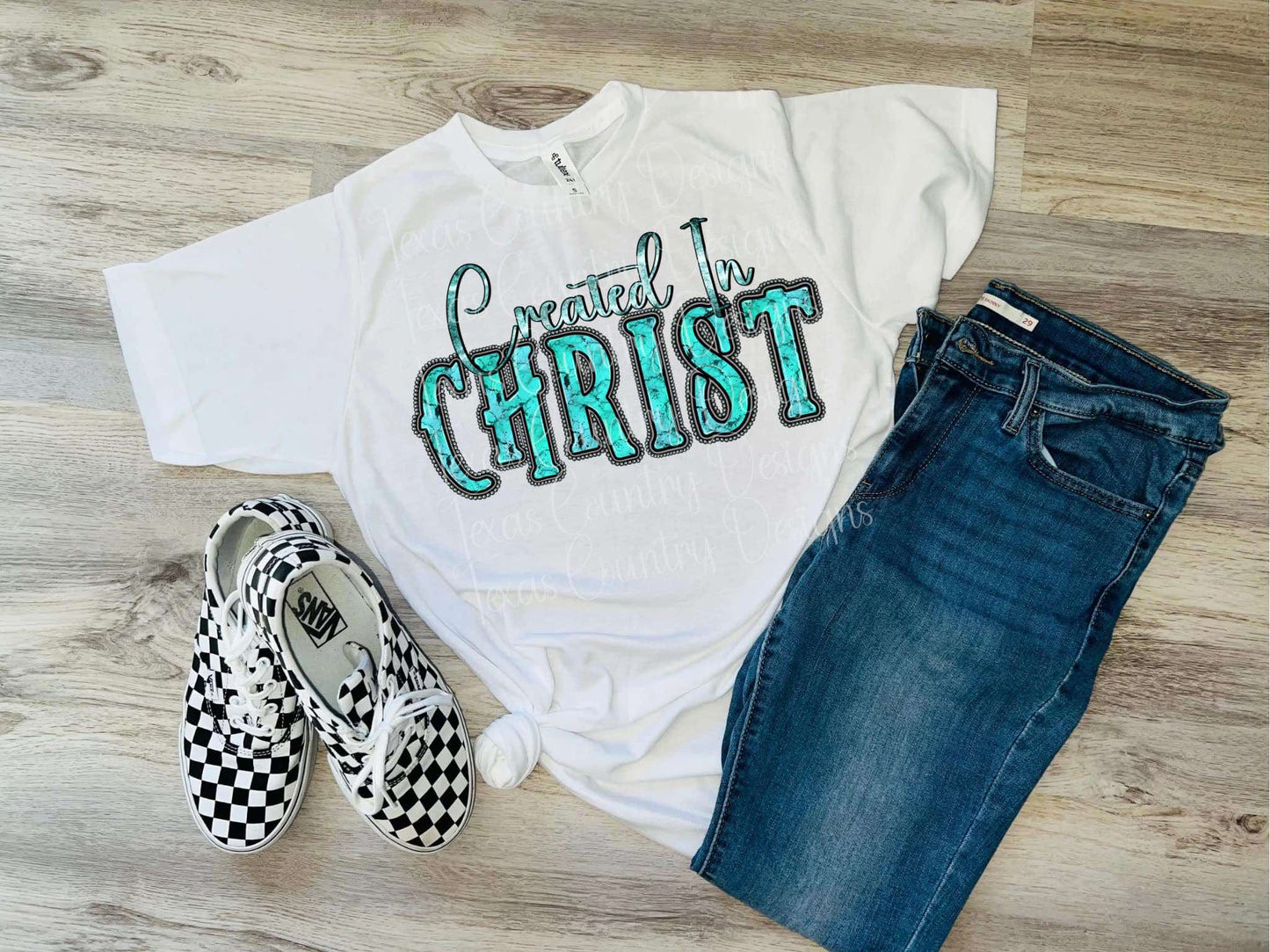 Created In Christ DTF - TWO DOLLA PALOOZA