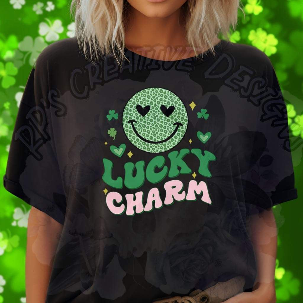 Lucky Charm Smiley DTF