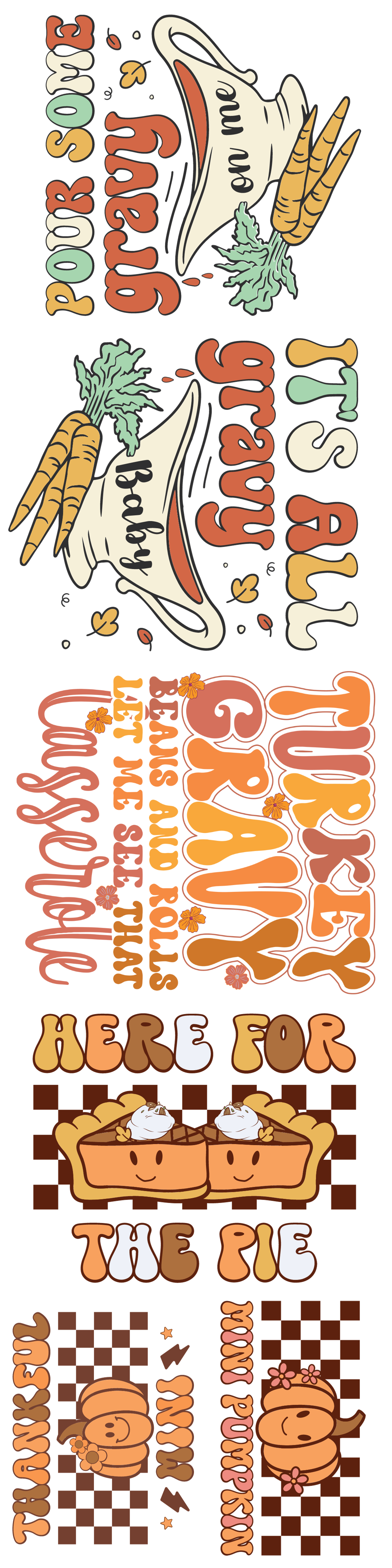 Thanksgiving Gang Sheet V.2 DTF