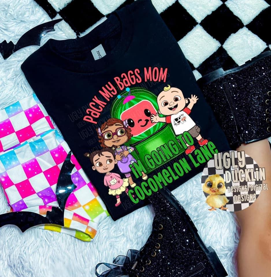 Pack my bags mom DTF