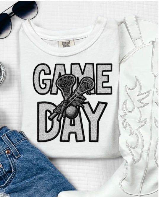 Faux Sequin Sports Game Day DTF